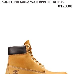Timberland wheat colored 10061, size 12